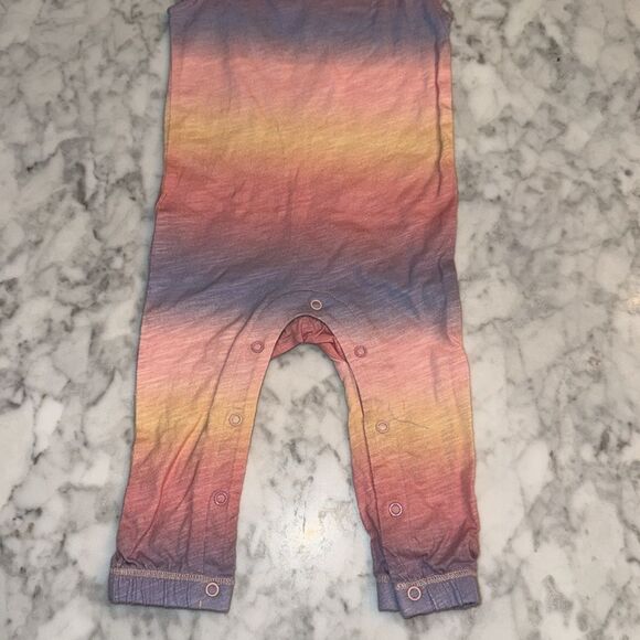 SPLENDID OMBRÉ COLORFUL LOVE ROMPER 3/6M - Picture 3 of 9